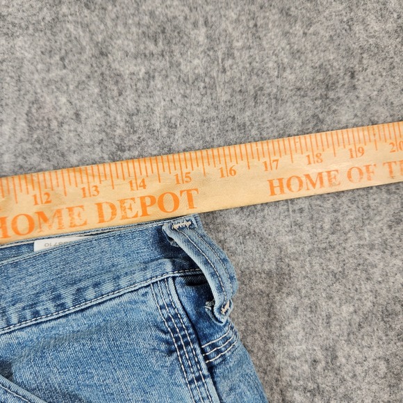 Lee Carpenter Jeans Mens 30x30 Light Wash Loose Fit Y2K Baggy Skater Denim - Picture 3 of 12